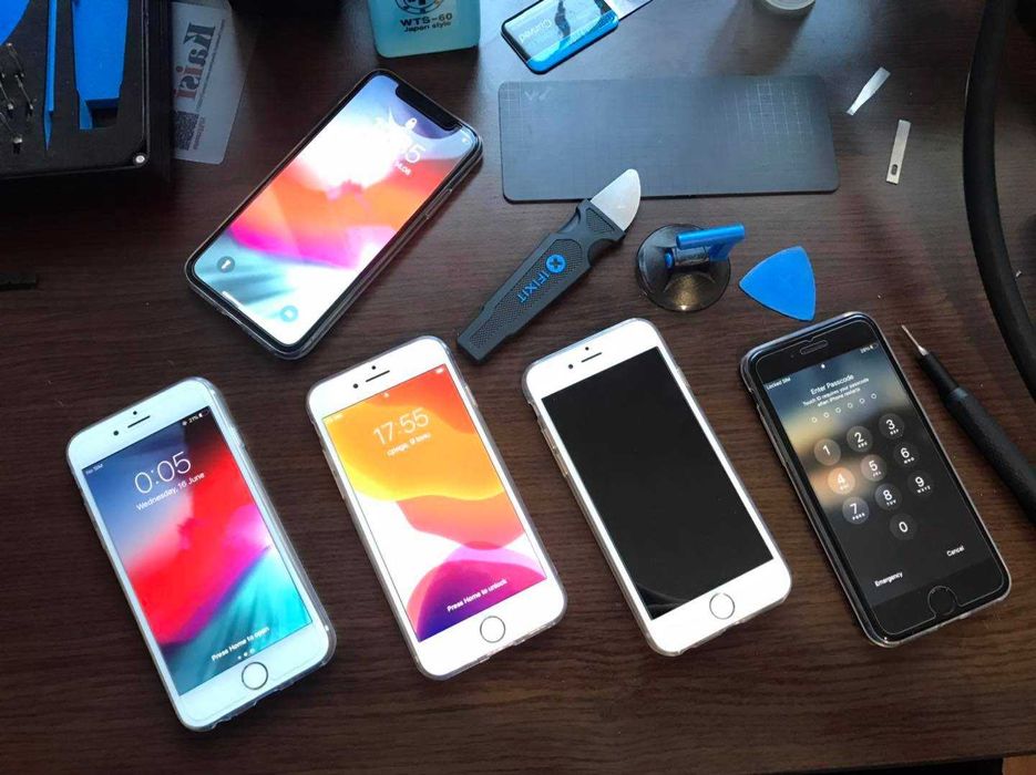 Смяна на дисплей за iPhone 6/6+/6S/6S+/7/7+/8/8+/X/XR/XS/XS MAX