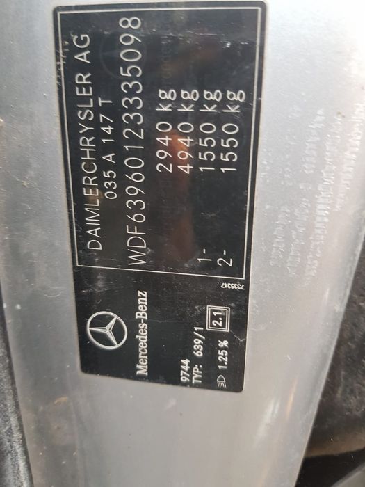 Piese caroserie Vito / Viano W639 din 2004-2014