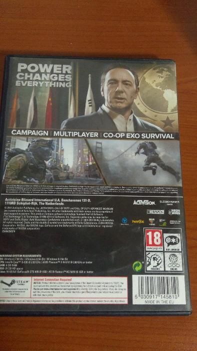 joc pc dvd original call of duty advanced warfare/30lei