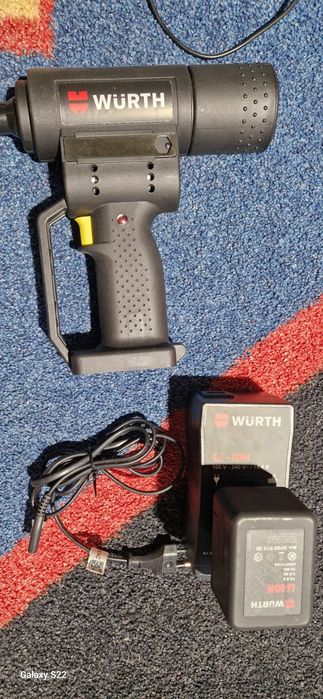 Wurth pistol de cuie ,popnituri pe acumulatori