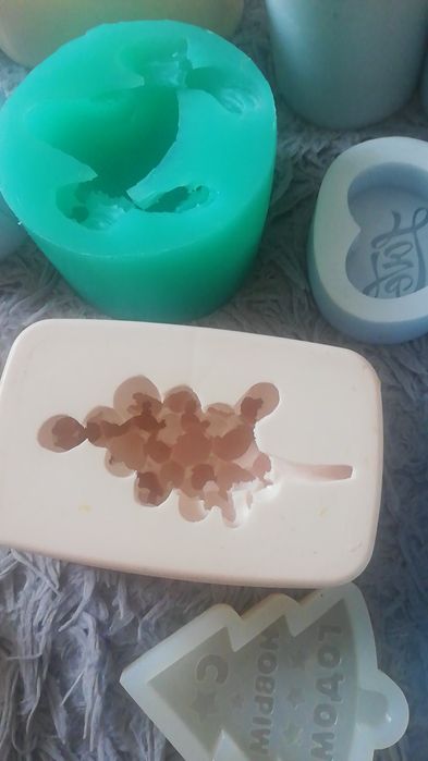 Силиконовые формы для мыла и шоколада