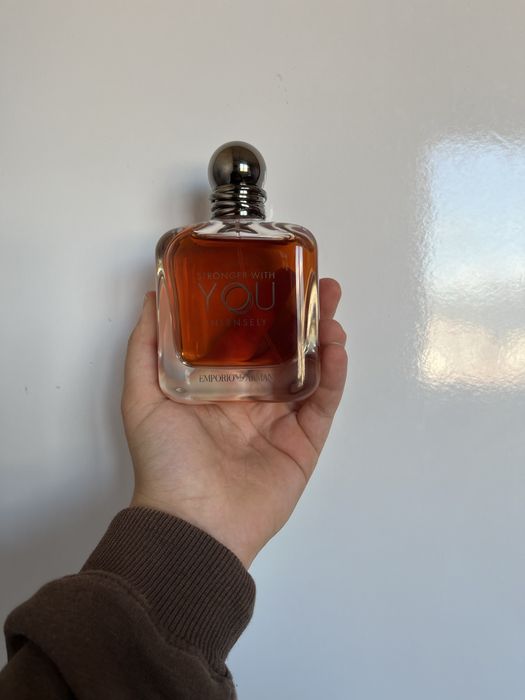 Armani stronger with you intensly