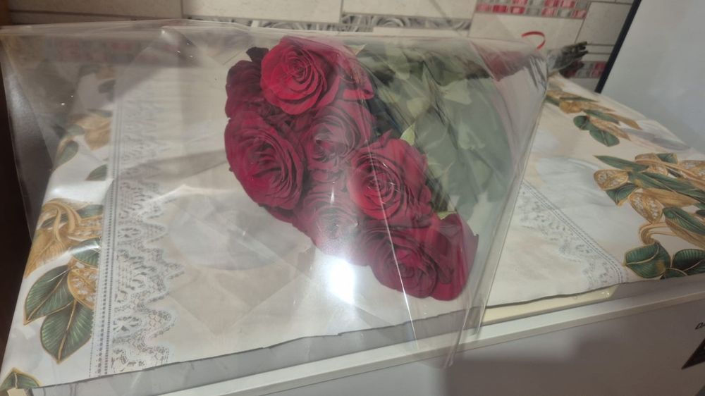 Цветы роза букет