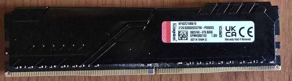 RAM Kingston Fury DDR4 16GB 3200