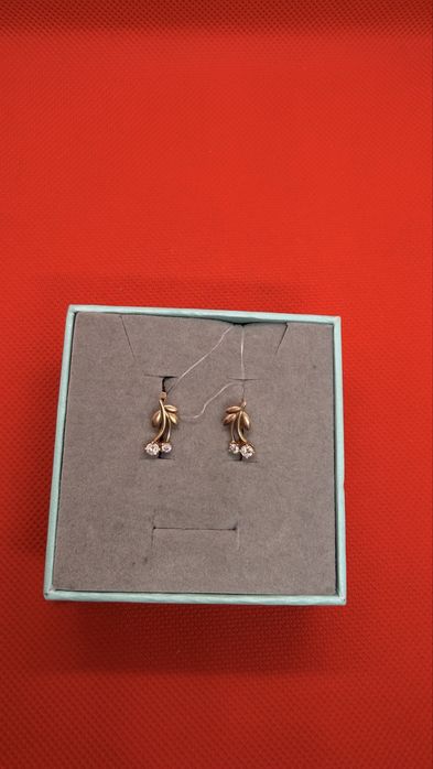 Золотые серьги/Bari bar shop/рассрочка