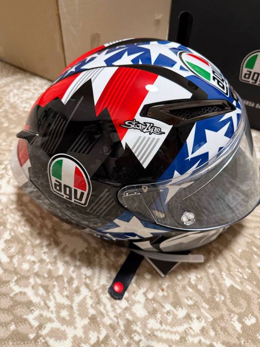 Продам оригинальный мотошлем AGV Pista GP RR MIR Americas 2021.