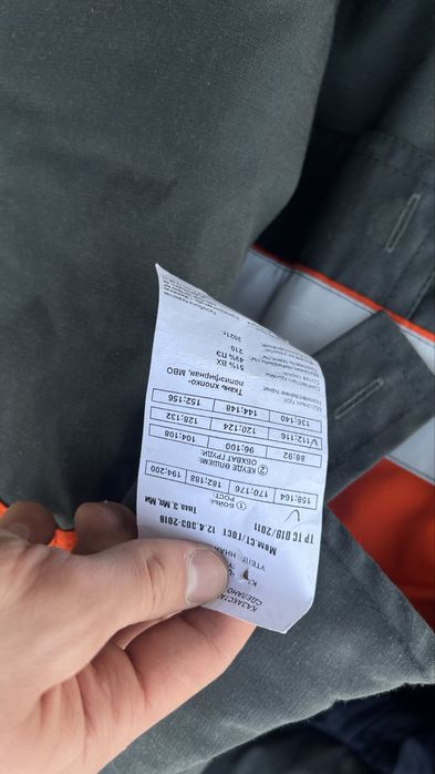 2 синий спец одежды и 4 куртки