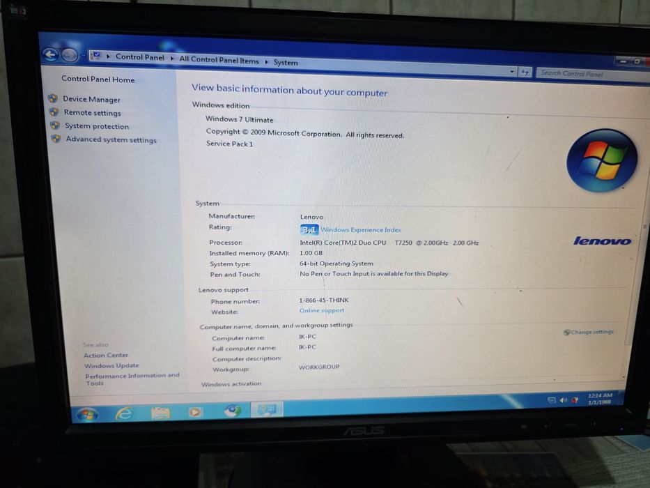 Laptop + Monitor