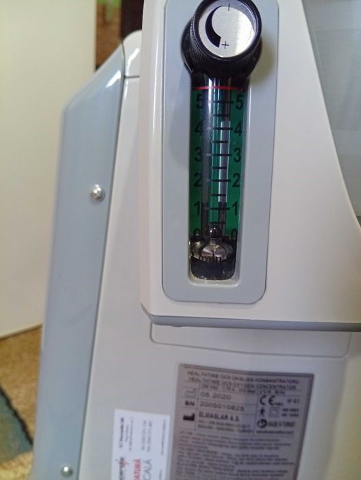 Concentrator de oxigen turcesc.