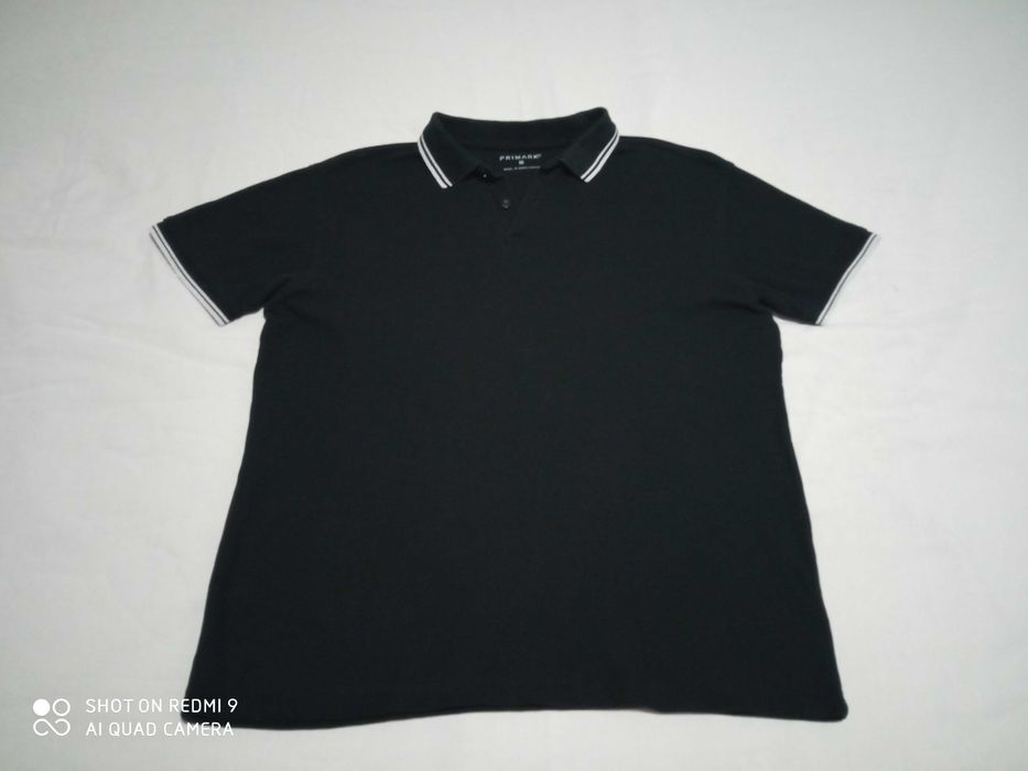 Черна мъжка блуза, тип Лакоста М размер