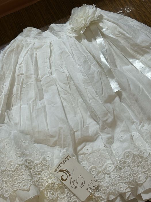 Юбка белая, пышная