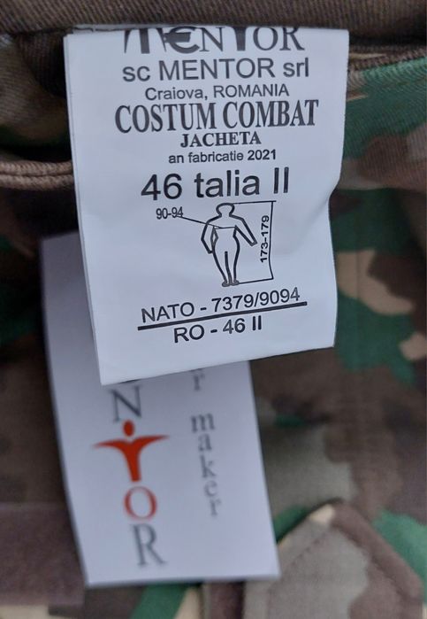 Veston combat camuflaj
