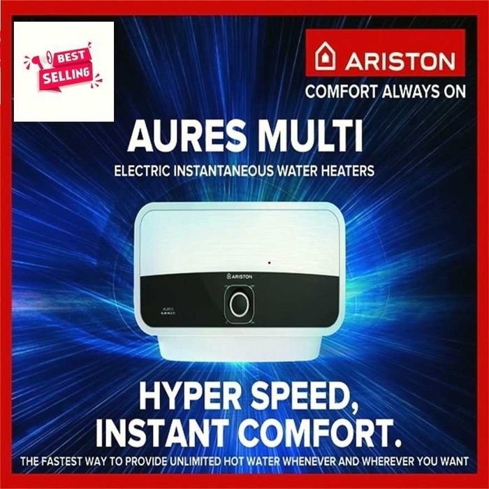 Най-висок клас италиански проточен бойлер ARISTON Multi 9.5kW НА НАМАЛЕНА ЦЕНА, Мигновена топла вода, Енергиен клас А, Компактен размер