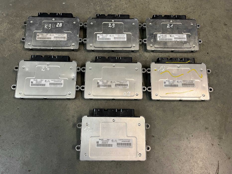 Компютър двигател ECU VALEO ВАЛЕО J34P V34.1 J34P-AAE Peugeot Citroen