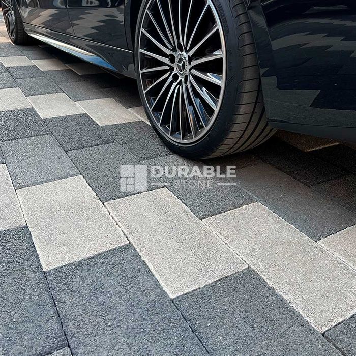 Производство и укладка вибропрессованной брусчатки, тротуарной плитки.