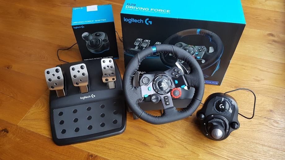Волан с педали + лост Logitech G29 PC/PS4/PS5