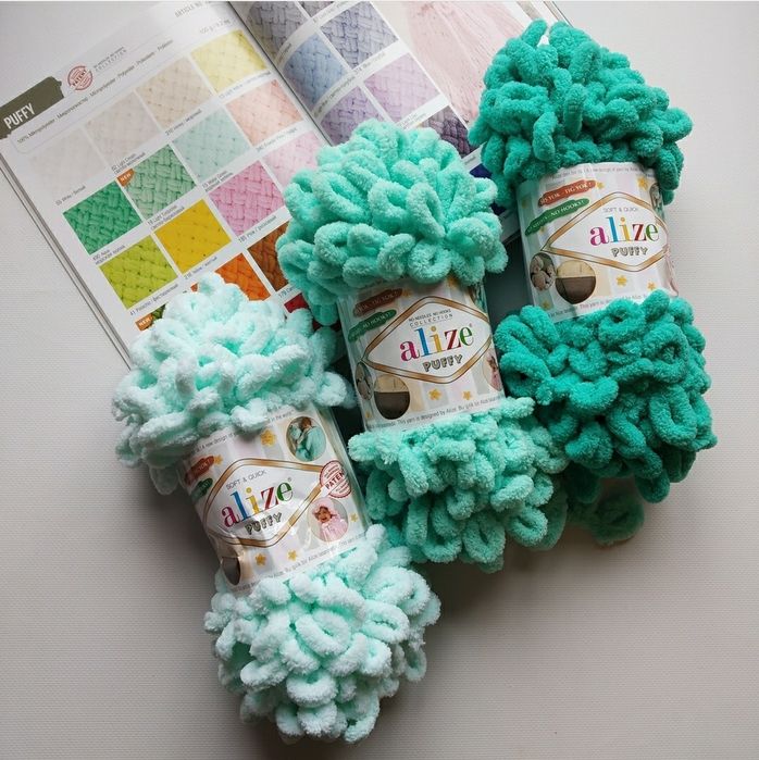 Пряжа Alize Puffy