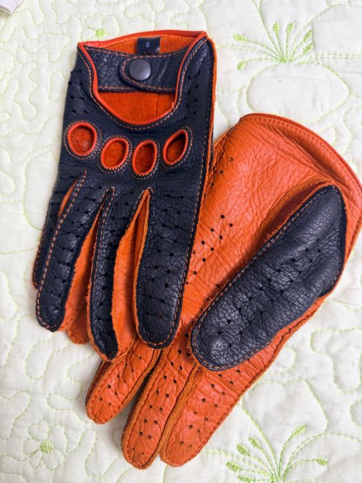 Manusi de condus din piele de cerb