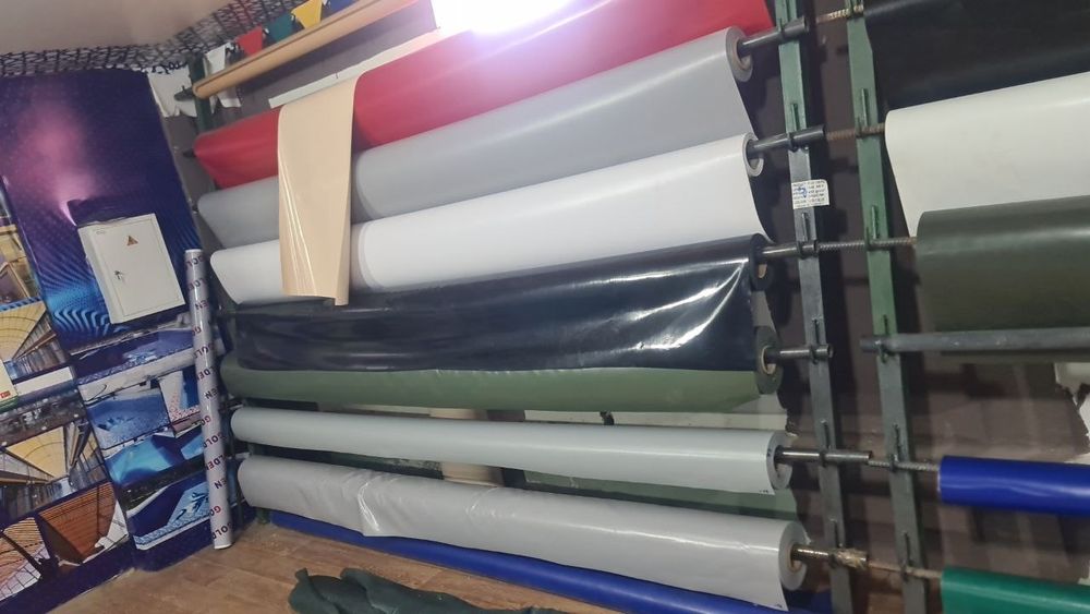 Baner tent ustanovka