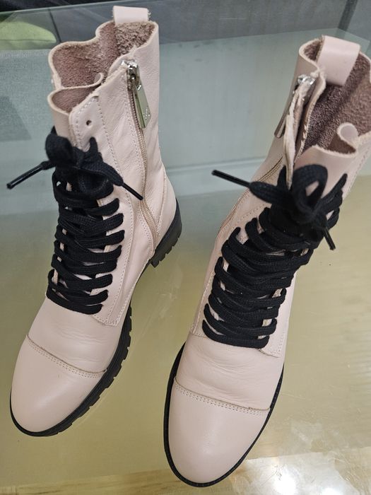 Нови боти ZARA естествена кожа