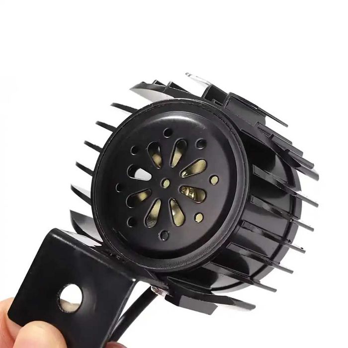 Far cu claxon trotineta electrica bicicleta LED PUTERNIC 36V 48V 60V