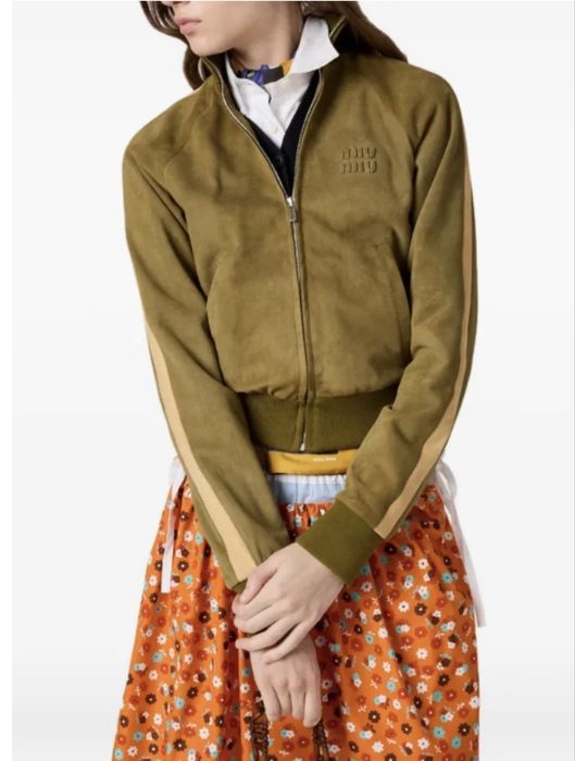 Miu miu кожено яке