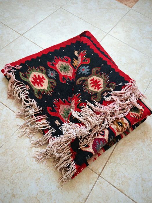 Автентичен Сто Годишен Чипровски Килим Килимче Пътека от 1920те г