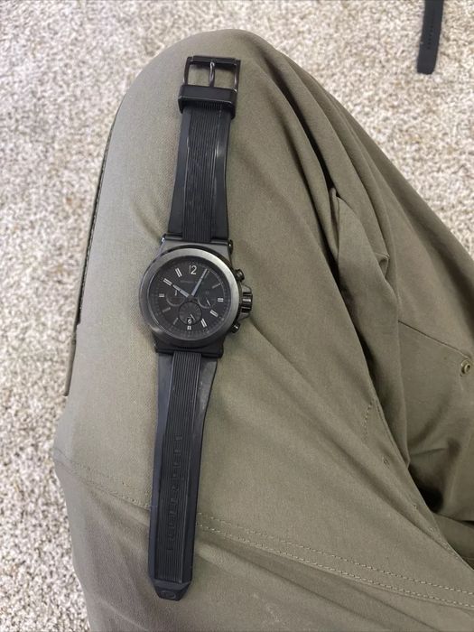 Michael Kors - Ceas, Silicon/Inox, Negru