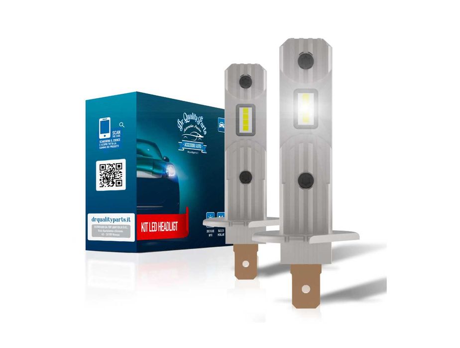 Лед крушки H1/Х1, DR. QUALITY PARTS серия QUICKY