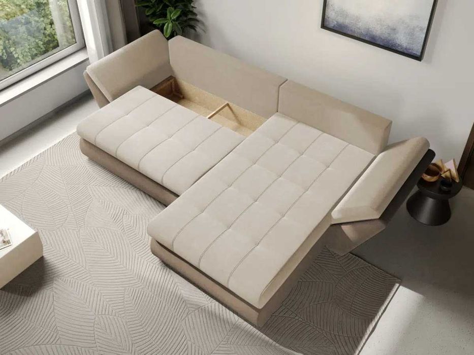 Coltar Extensibil Rawa Crem/Cappuccino-Transport Gratuit in 4-10 zile