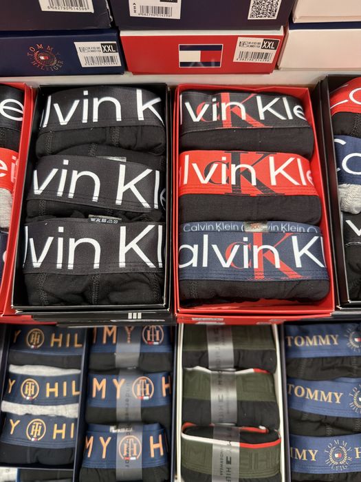 Boxeri barbati 3 la set ck versace prada lacoste tommy