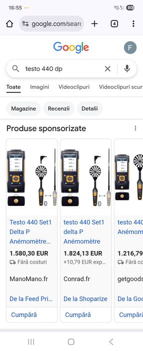 TESTO 440 dp valiza completa aproape nou adus din Franta