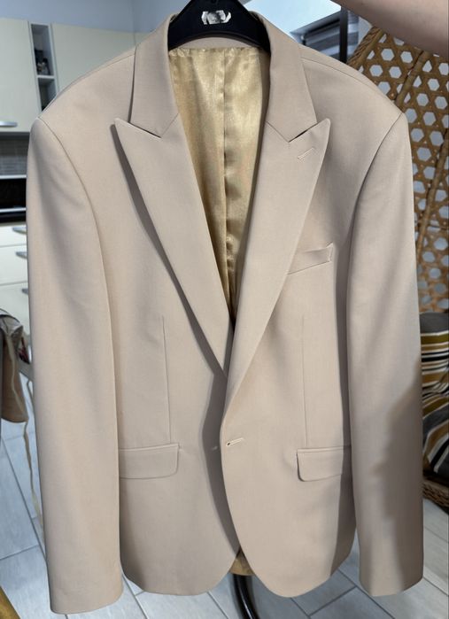 Sacou Bărbați, Bej, Elegant