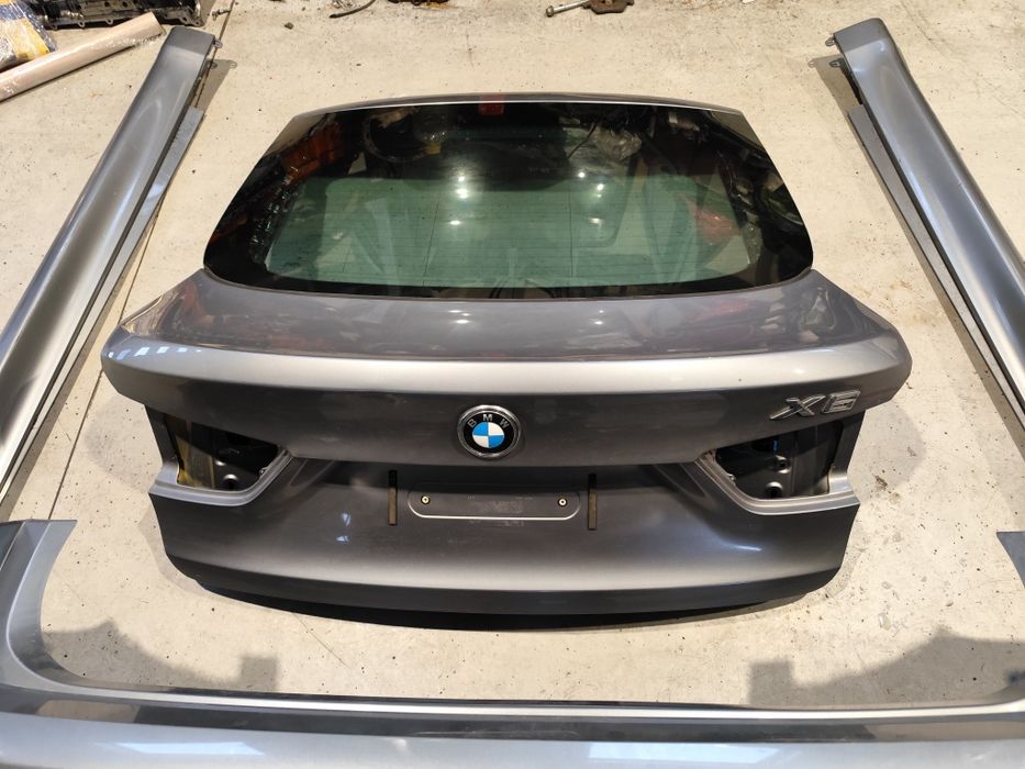 Bara spate M BMW X6 f16. Prag M. Haion BMW X6 F16. 2014-2019