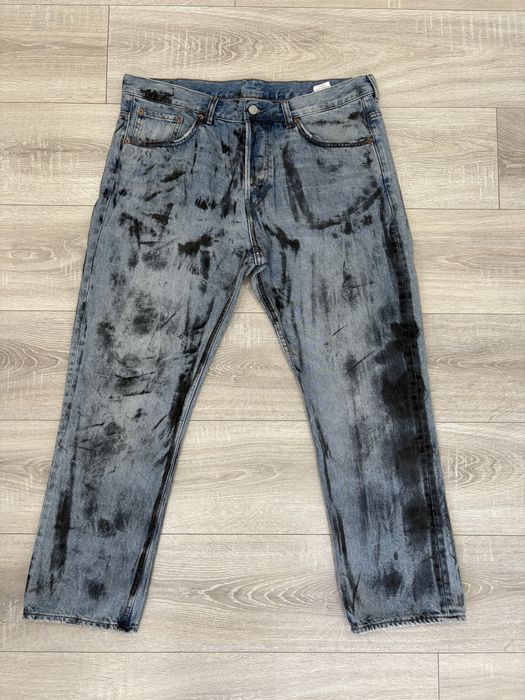 Levi’s джинсы модель 501 ярко синие/голубые.