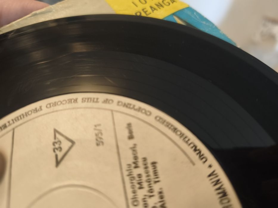 Disc vinil electrocord basm Capra cu trei iezi