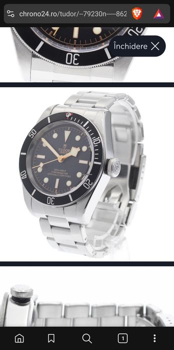 Curea bratara Tudor Black Bay 41mm Pelagos latime 22mm