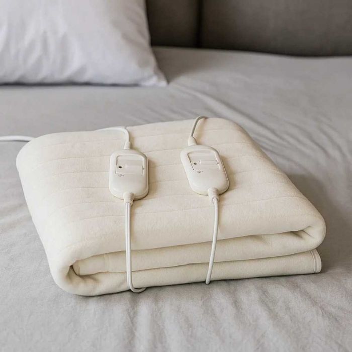 Електрическо двойно одеяло Rosberg RS8510AD – 160×140 см, 2×60W