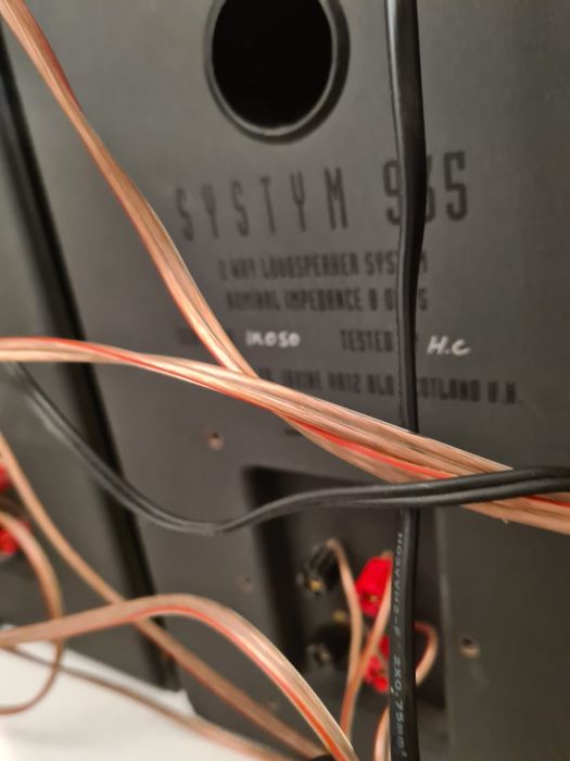 Boxe hifi systym 935 si denon pma-510ae