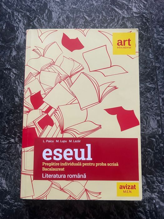 Carte eseuri bac română