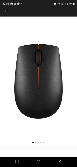 Mouse wireless Lenovo 300 Negru / Portocaliu NOU / SIGILAT
