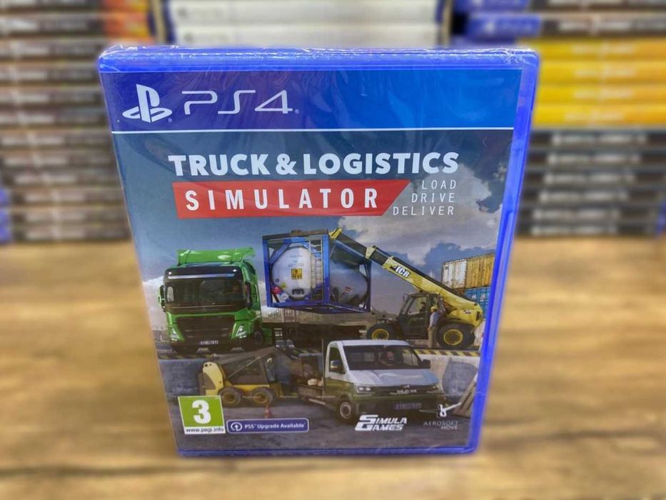 Новый** Truck and Logistics Simulator PS4/PS5 Большой Выбор Игр