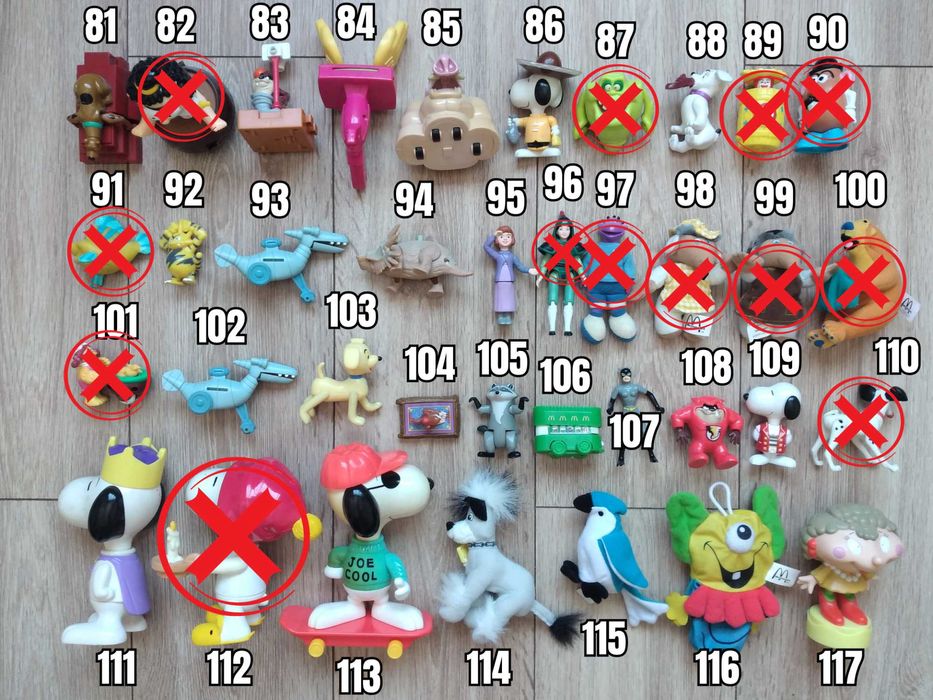McDonalds Toys Макдоналдс Играчки от 90те 00те Винтидж Колекционерски