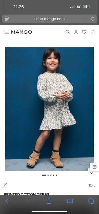 Бебешка рокля Mango Zara Next Petit mayoral okaidi