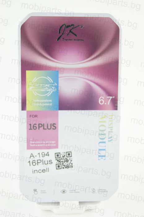 Дисплей за Iphone 16 Plus JK Incell Full HD