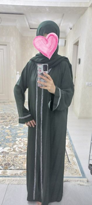 Дубай абая,  хаммаси енги шарфи билан