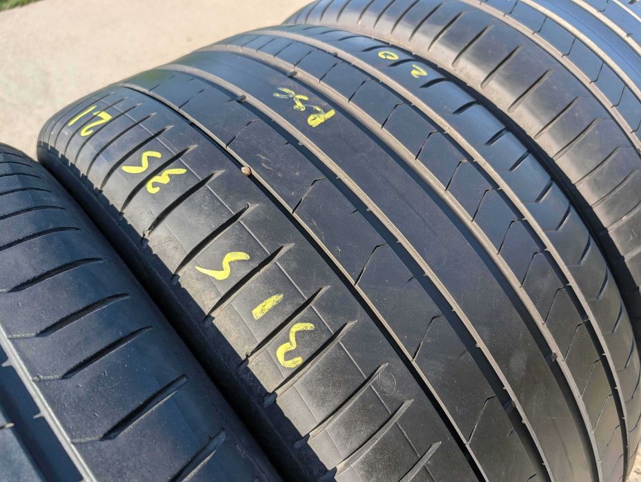SET 4 Anvelope Vara 275/40 R21 + 315/35 R21 Pirelli P Zero - BMW X5 / X6 Original| Runflat | Pret/buc