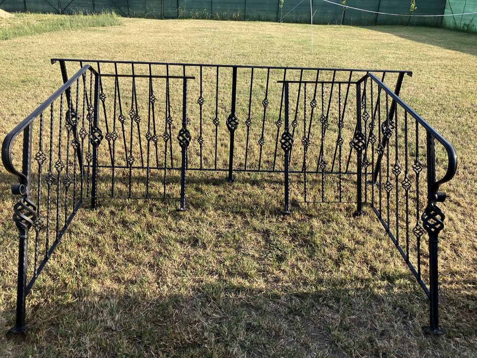 Balustrade scari terasa fier forjat