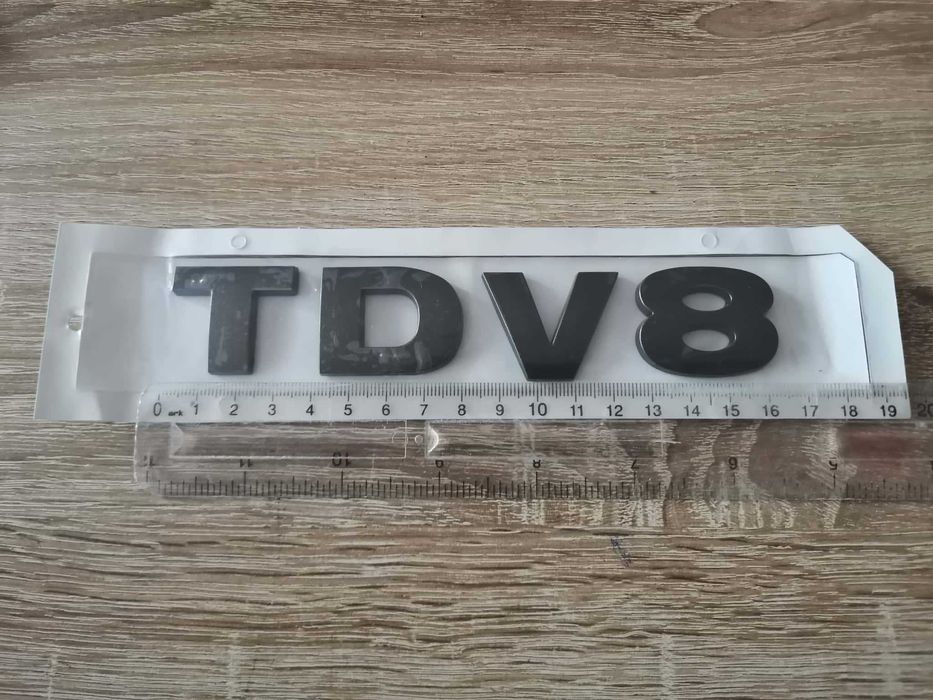 Range Rover TDV8 сива емблема