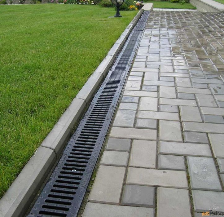 Лотки, люки, дренажный лоток, дождеприемники